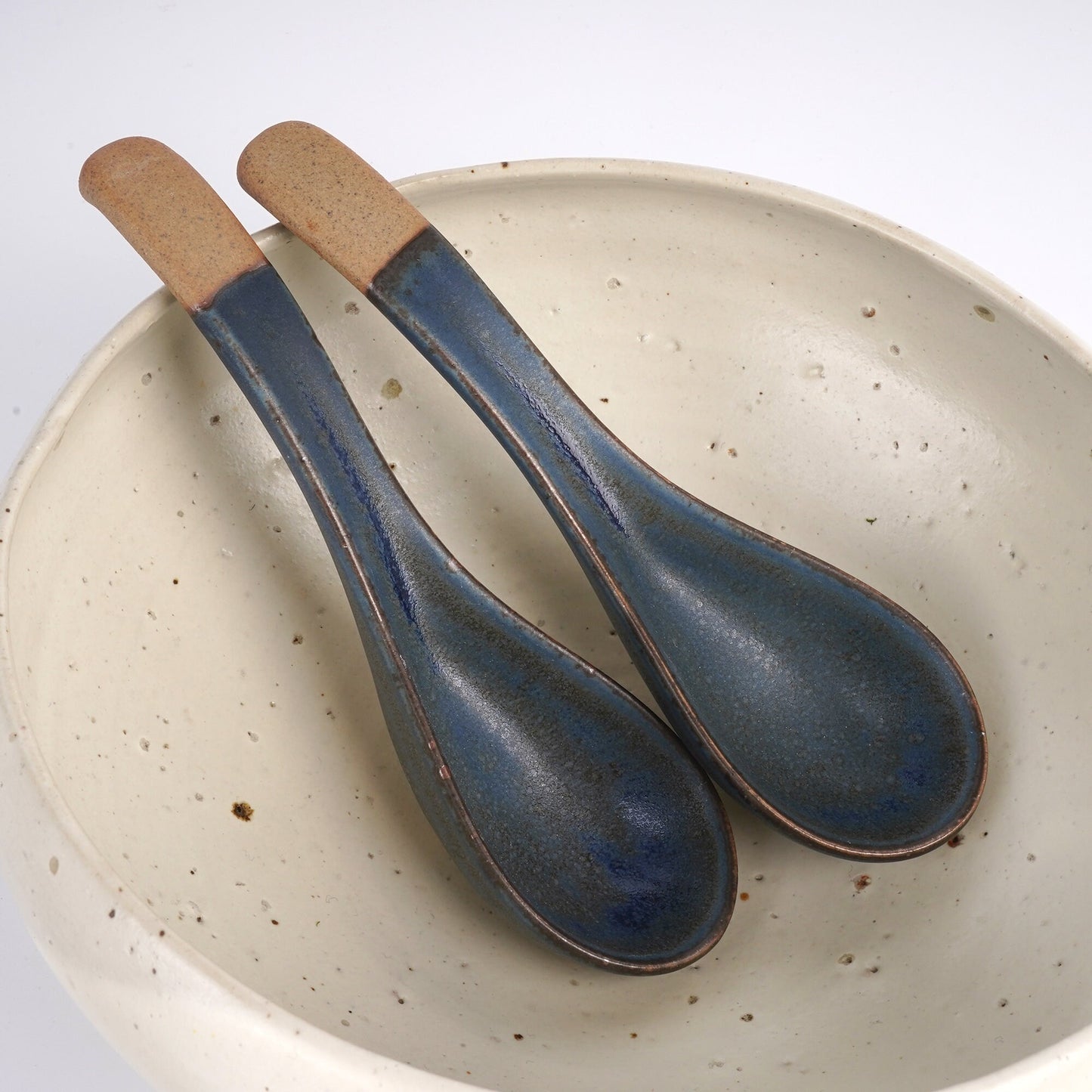 Ceramic Soup Spoons Ramen Spoon