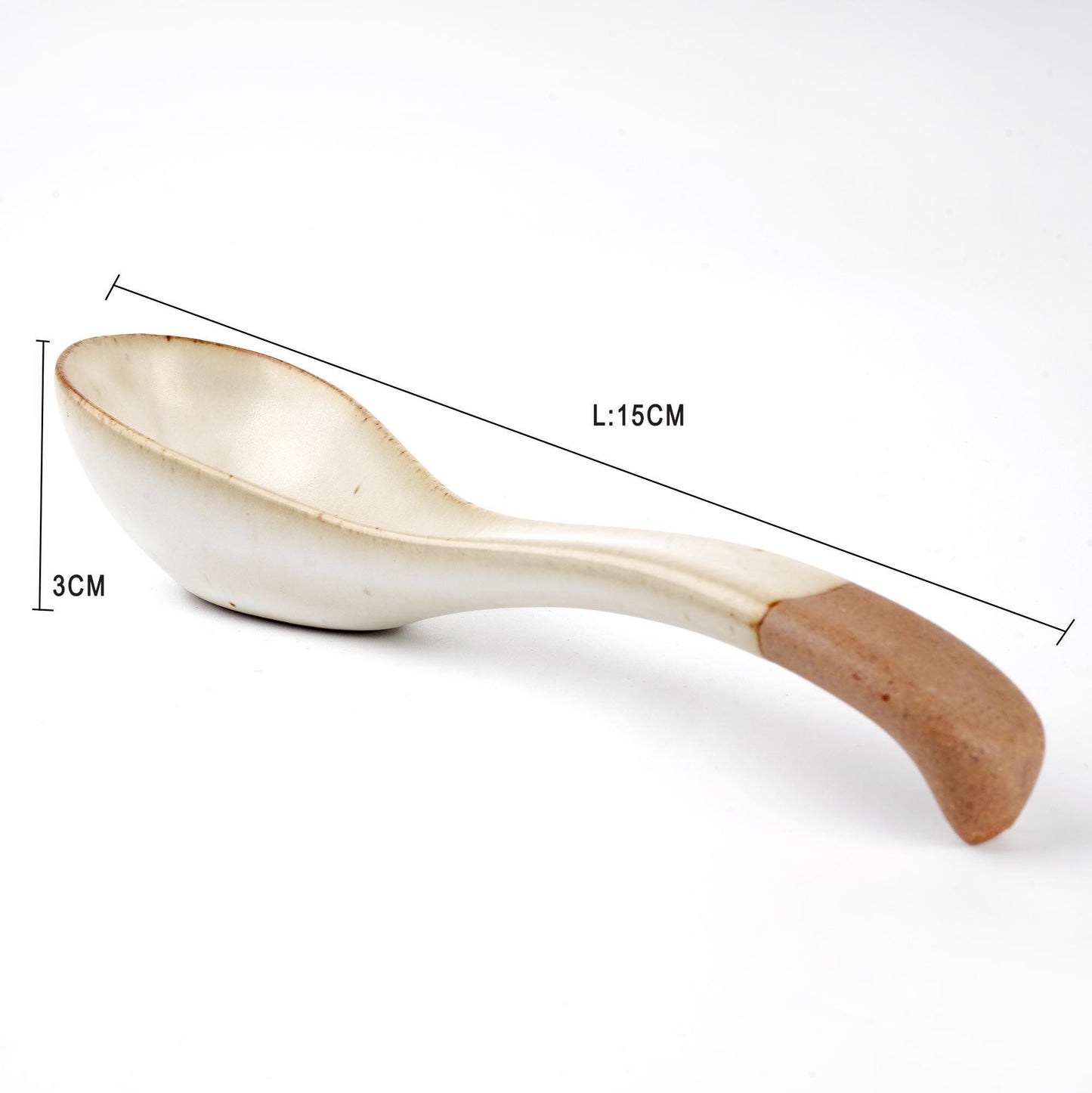 Handmade Ceramic Soup Spoons