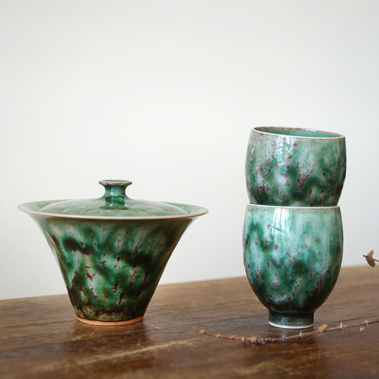 Handmade Chinese Gaiwan Tea Set