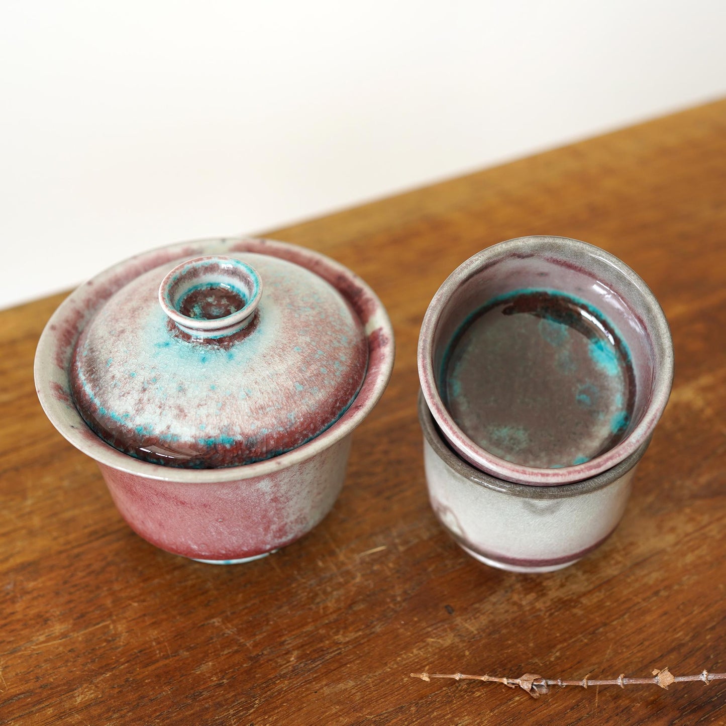 Soda Wood Fired Gaiwan Tea Set
