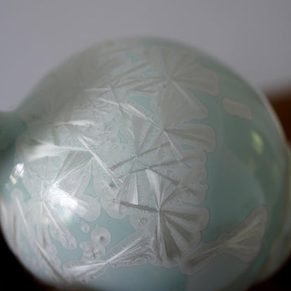 Crystalline Ceramic Vase