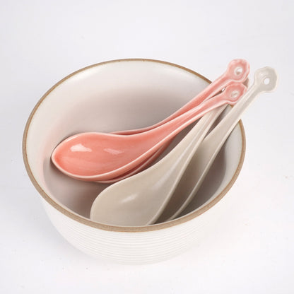 Chinese Ceramic Spoon Set