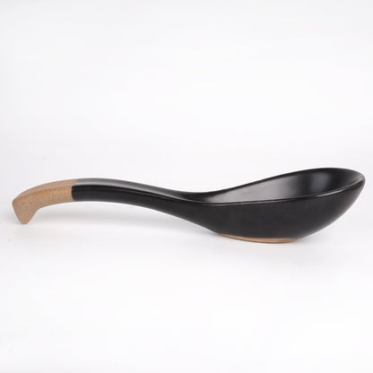 Black Soup Spoon /Ramen Spoon