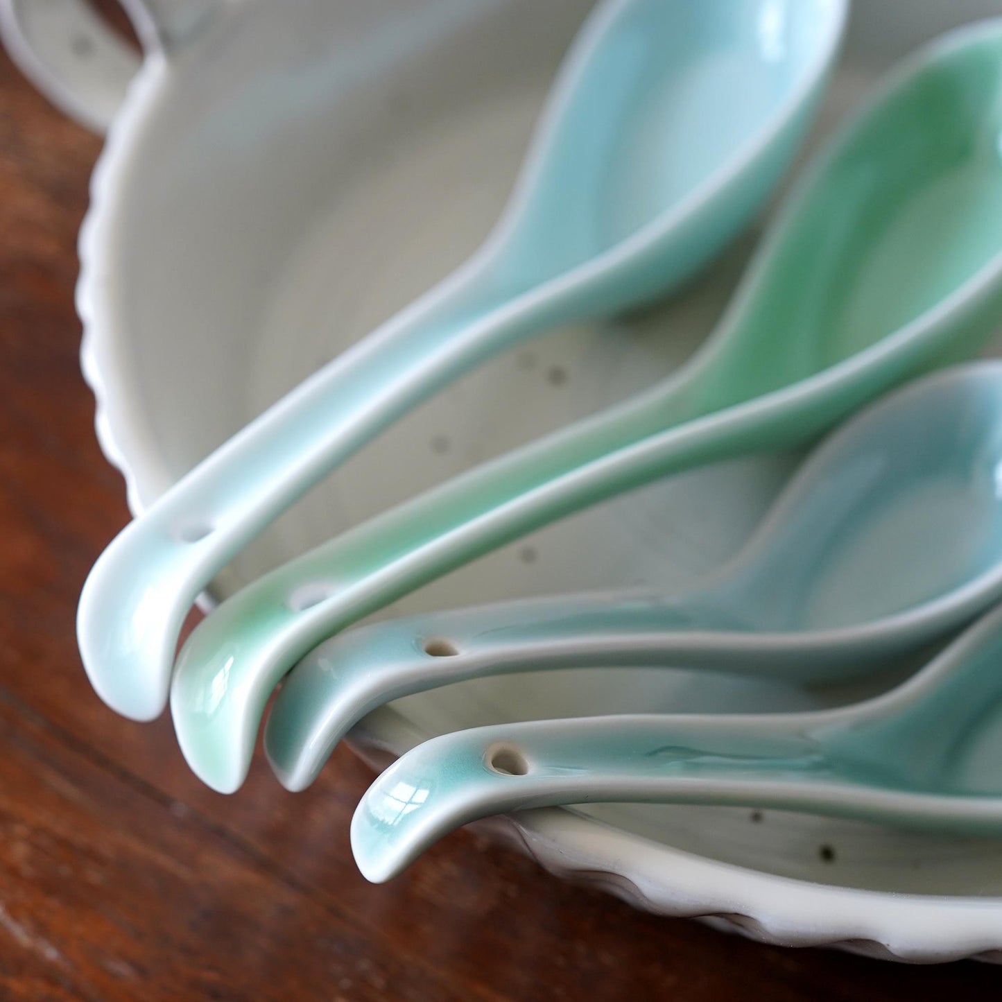 Chinese Ceramic Spoon