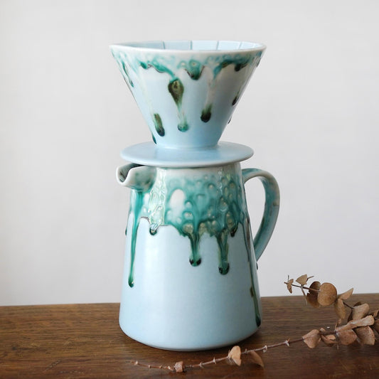 Ceramic Coffee dripper set