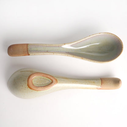 Ceramic Ramen spoon  Spoon