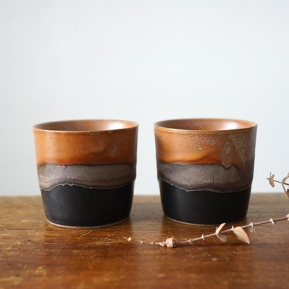 Black Ceramic Pour Over Coffee Server with Dripper
