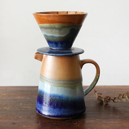 Ceramic Coffee dripper set