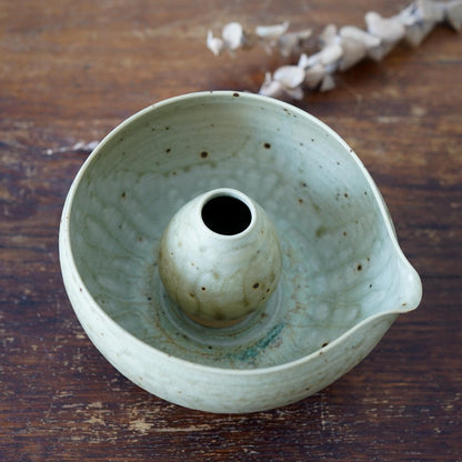 Pottery matcha bowl set