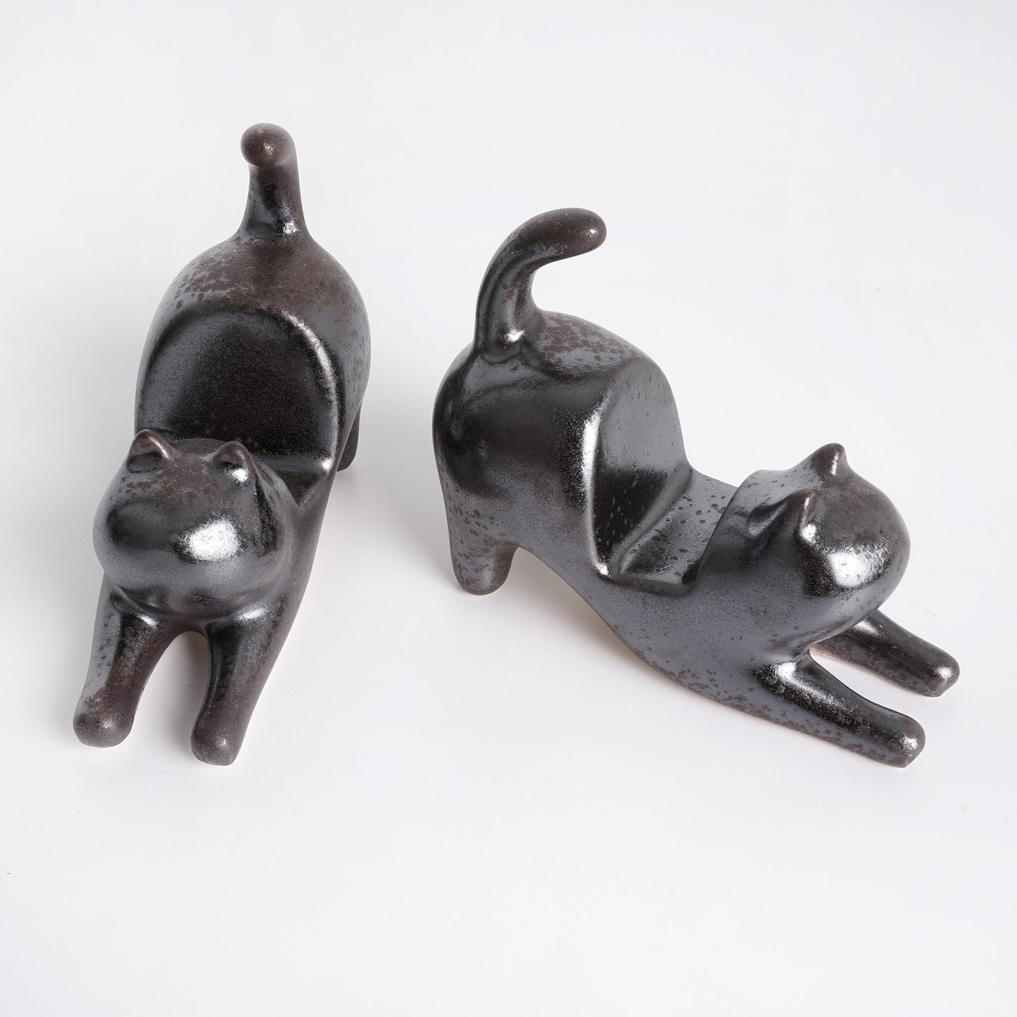 Ceramic Cat cell phone holder