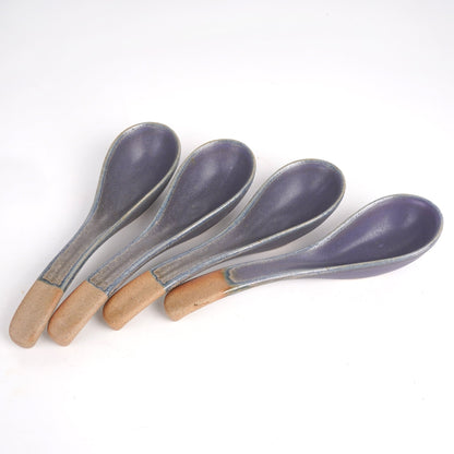 Purple Soup Spoon
