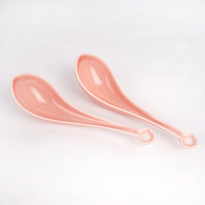 Chinese Ceramic Spoon Set