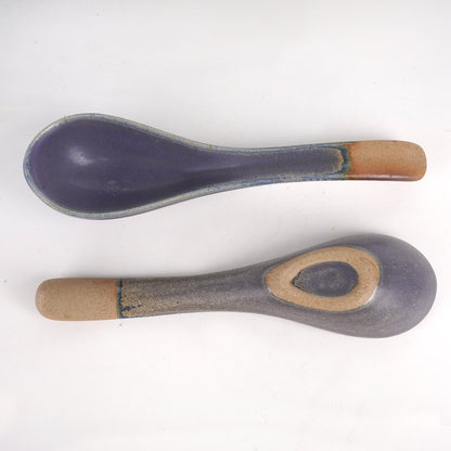 Purple Soup Spoon