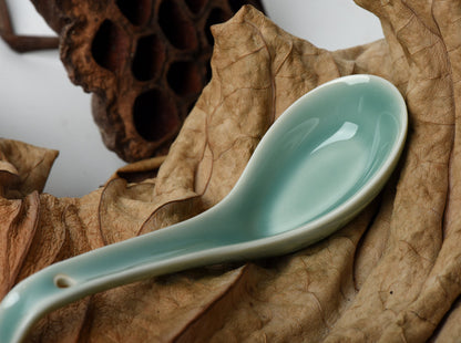 Chinese Ceramic Spoon