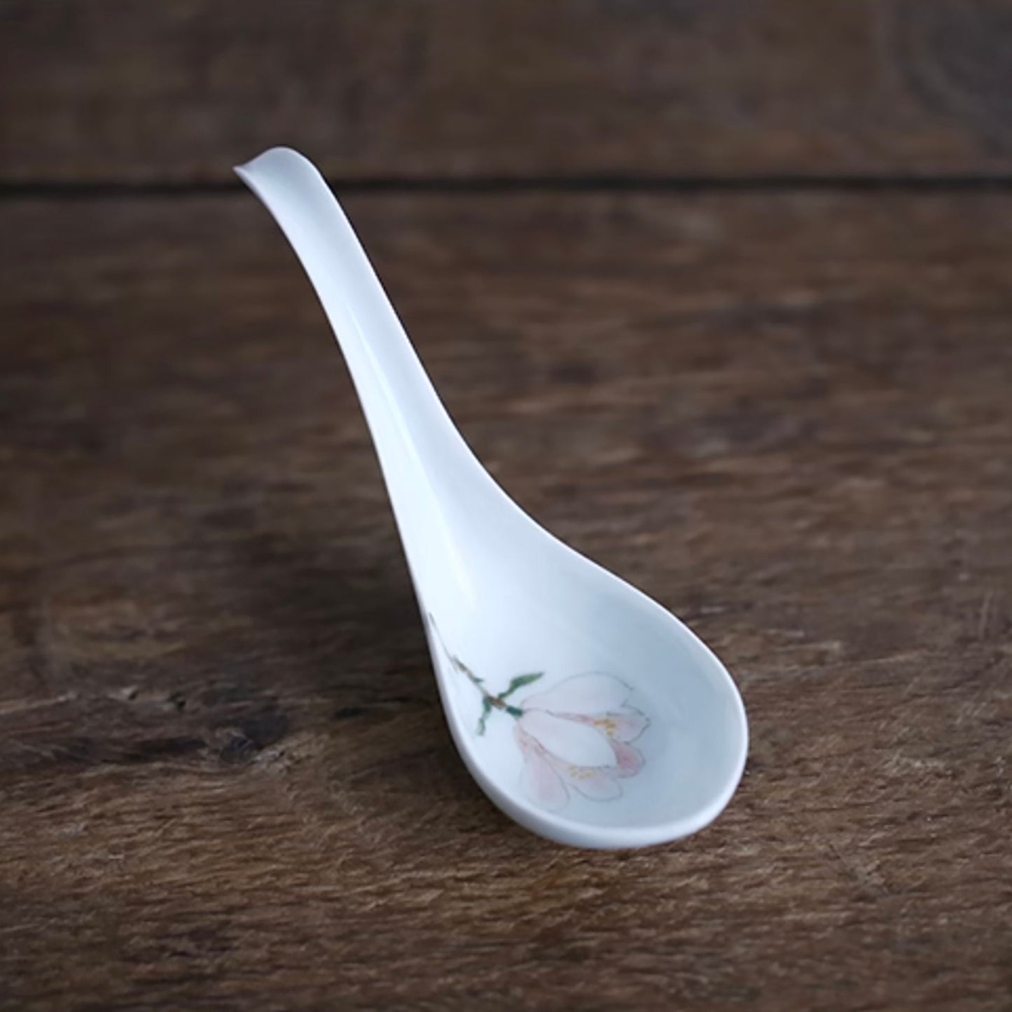 Floral ceramic Spoons