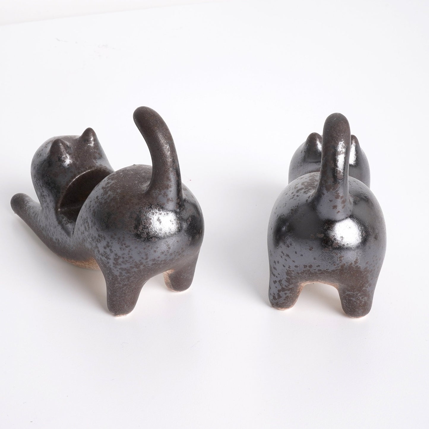 Ceramic Cat cell phone holder
