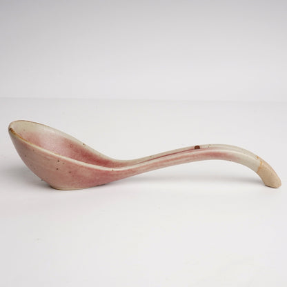 Red Ceramic Soup Spoons