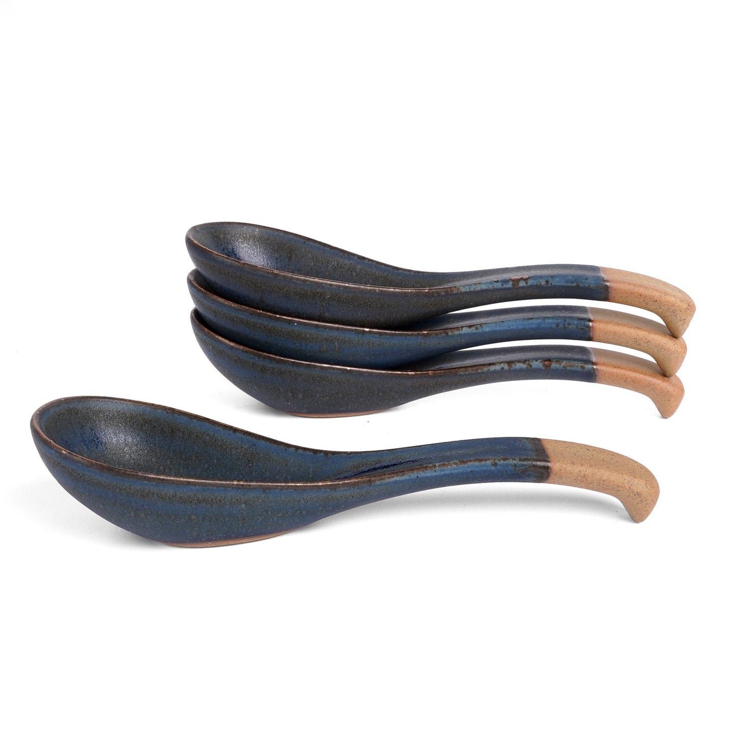 Ceramic Soup Spoons Ramen Spoon