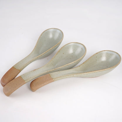 Ceramic soup spoon