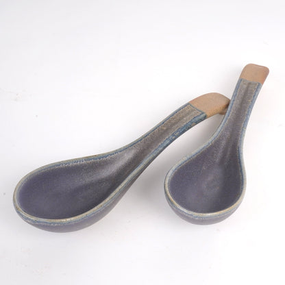 Purple Soup Spoon