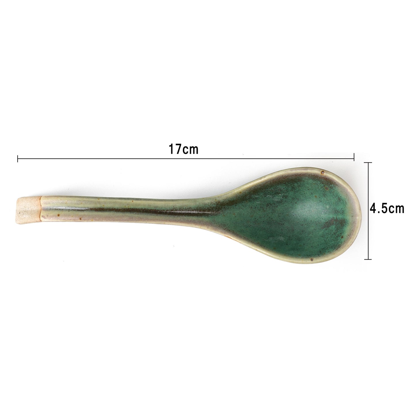 Green Long Handle Spoon