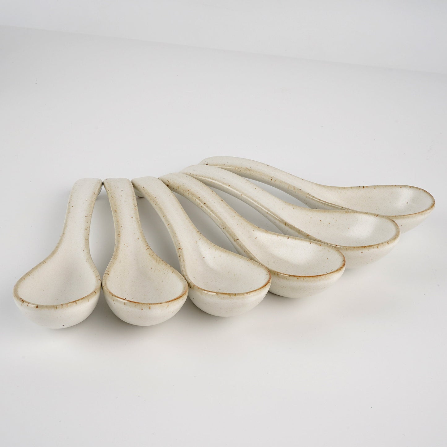 White Soup Spoon