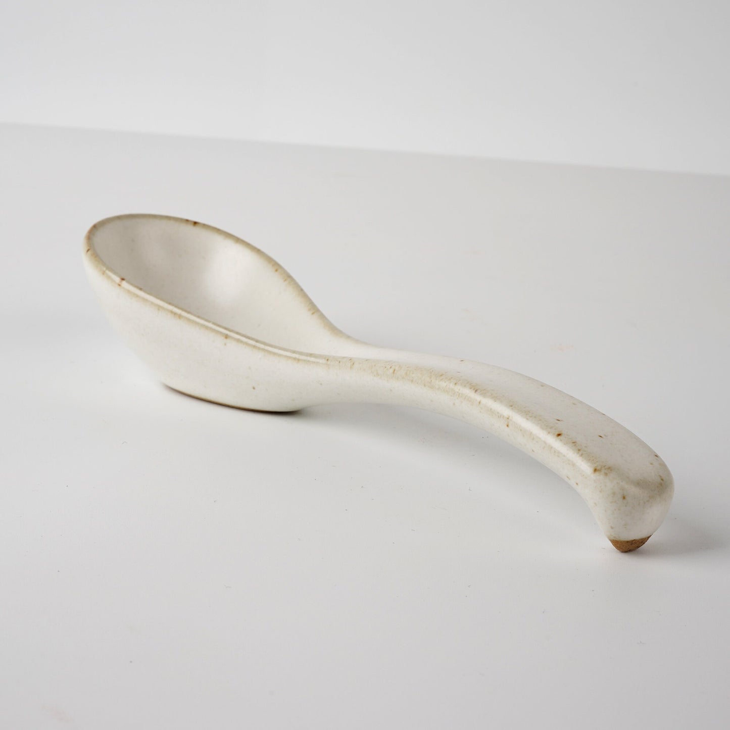 White Soup Spoon