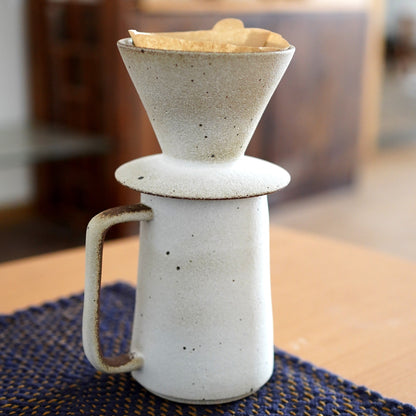 Ceramic Pour Over Coffee Server with Dripper