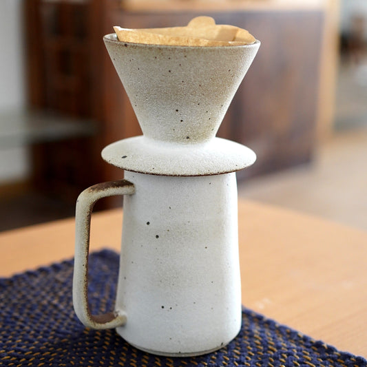 Ceramic Pour Over Coffee Server with Dripper
