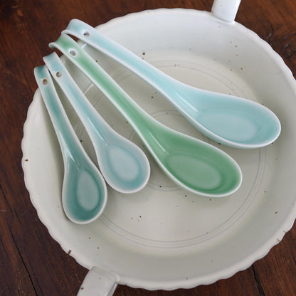 Chinese Ceramic Spoon