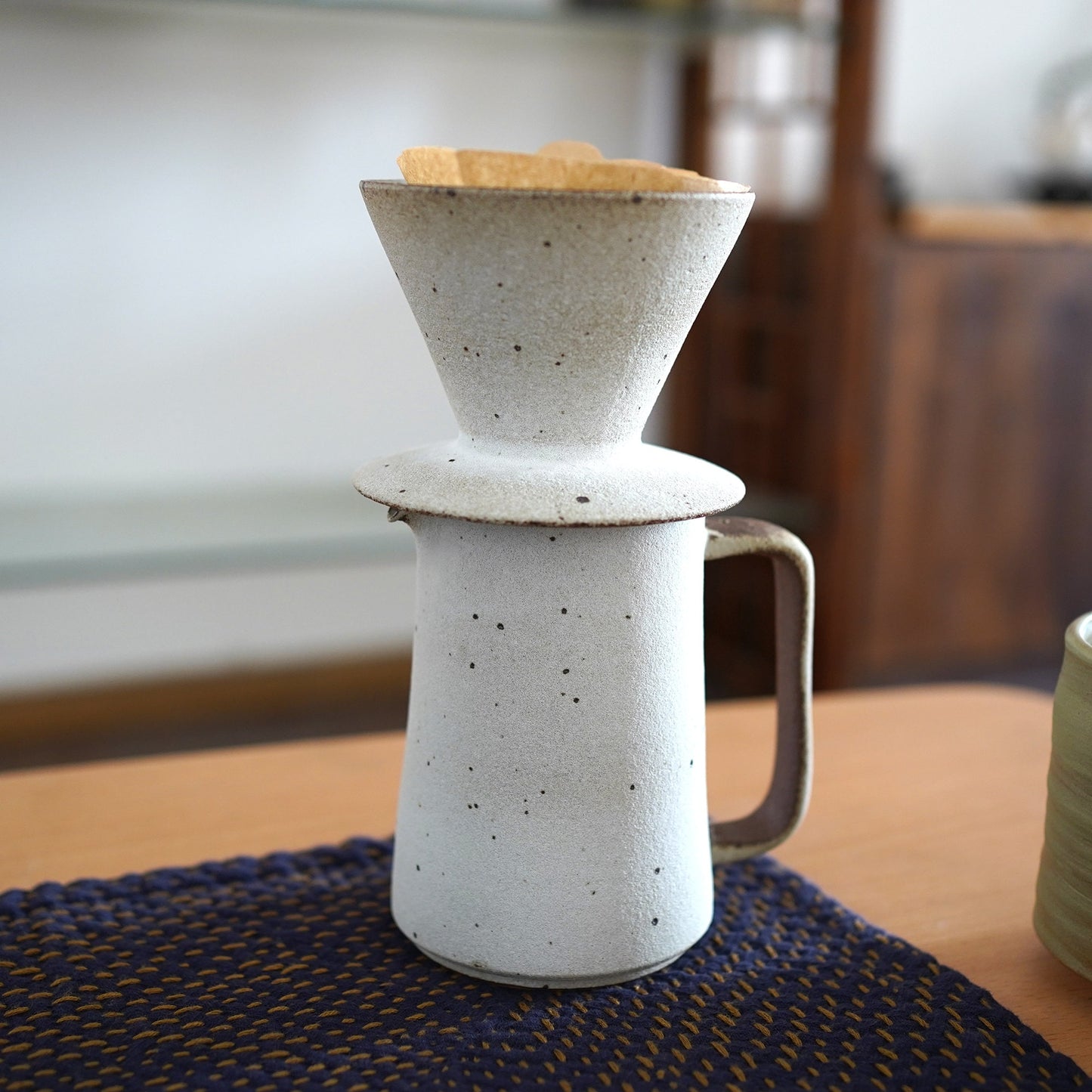Ceramic Pour Over Coffee Server with Dripper