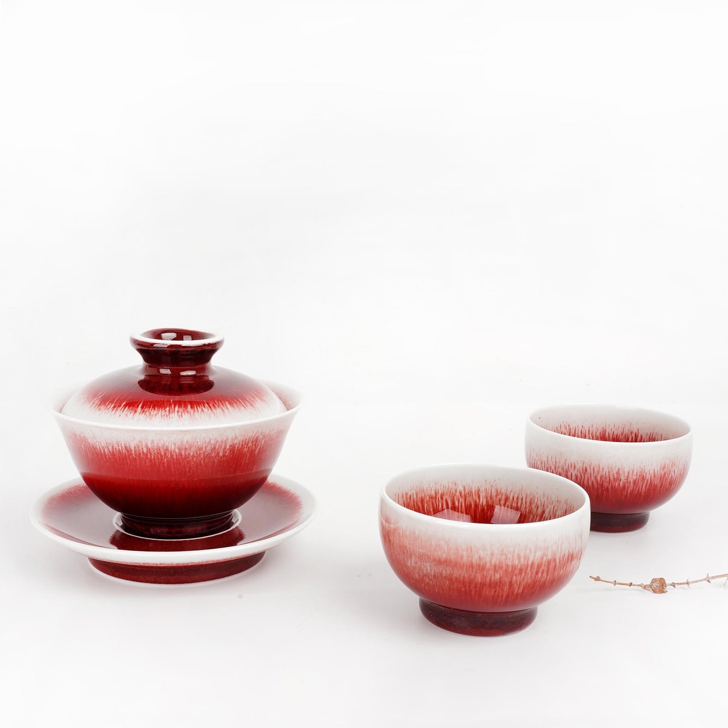 Langyao Hong Gaiwan Tea Set