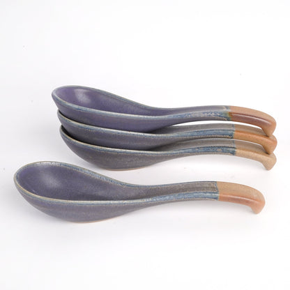 Purple Soup Spoon