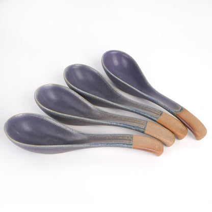 Purple Soup Spoon
