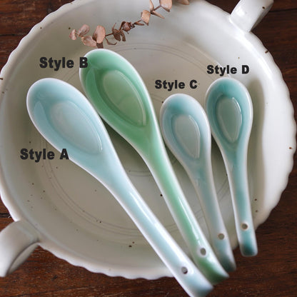 Chinese Ceramic Spoon