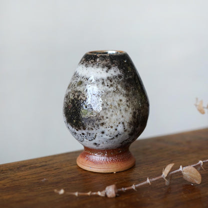 Handcrafted Shino Glaze Matcha Whisk Holder