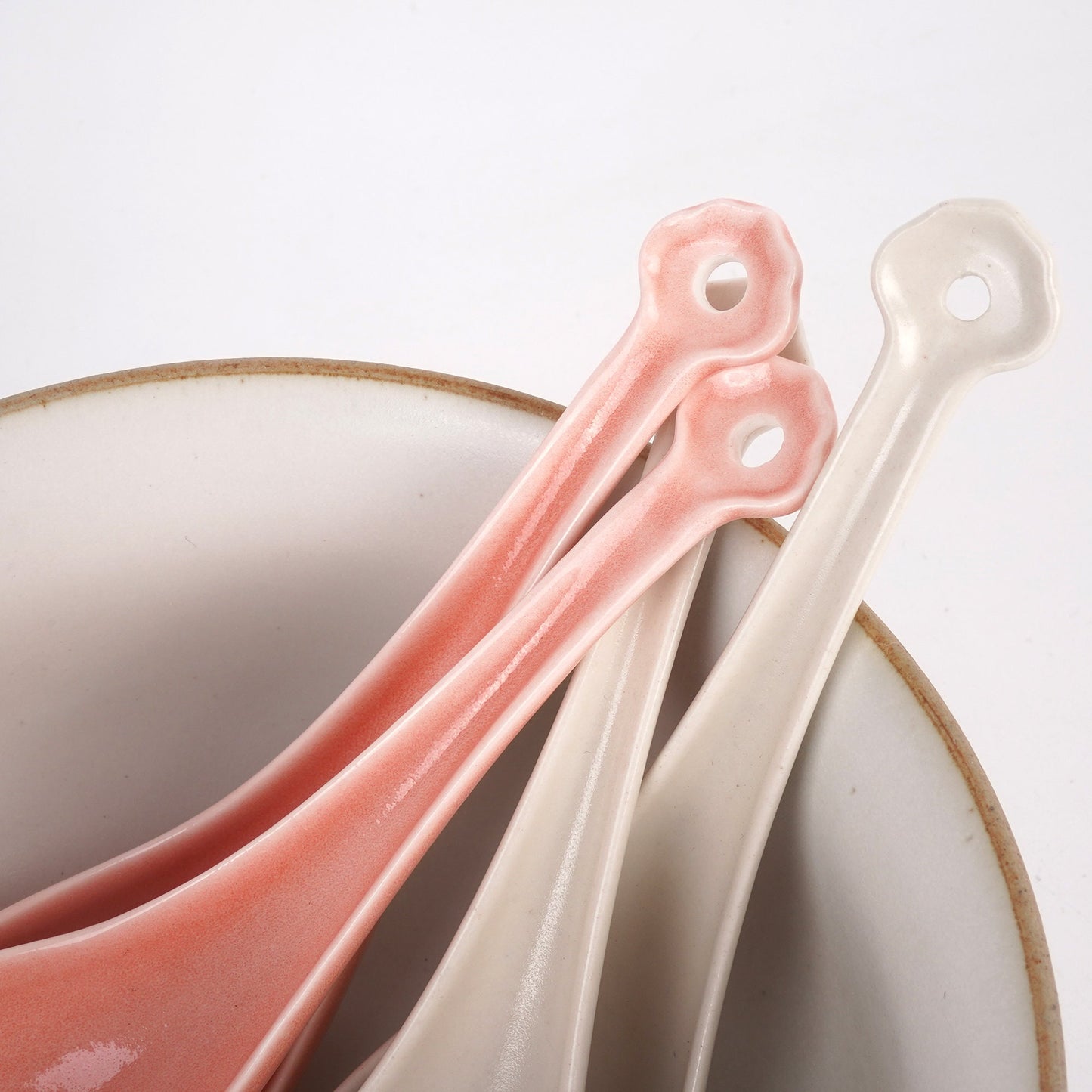 Chinese Ceramic Spoon Set