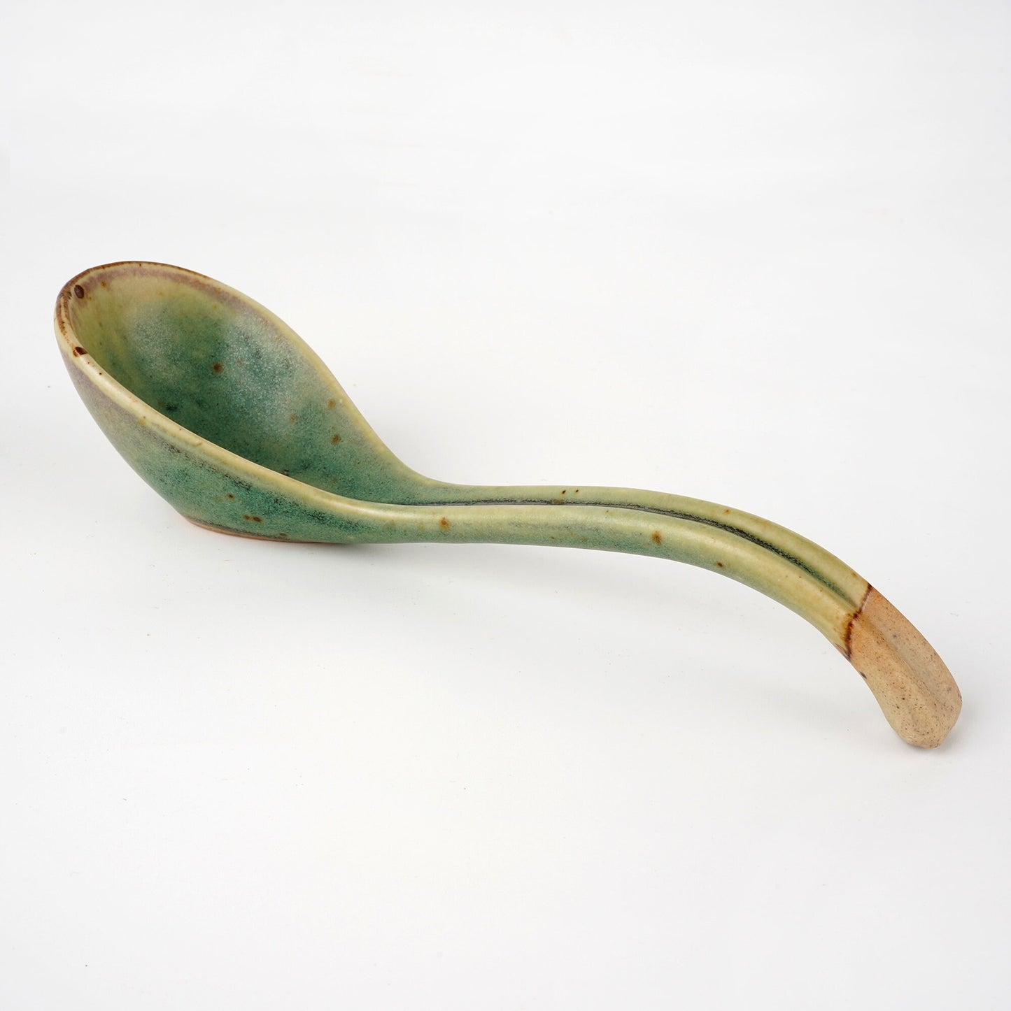 Green Long Handle Spoon