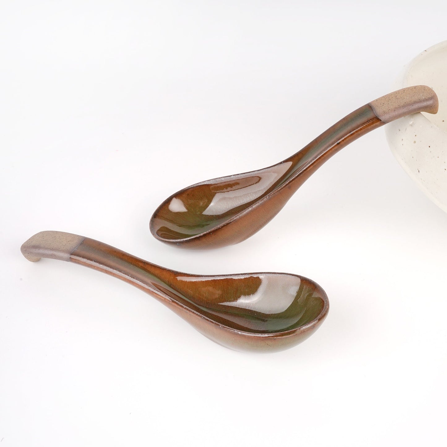 Ceramic Soup Spoon
