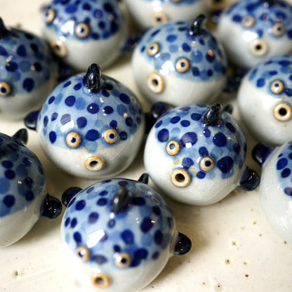 Handmade cute little fish incense holder