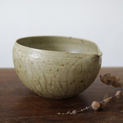 Pottery matcha bowl set
