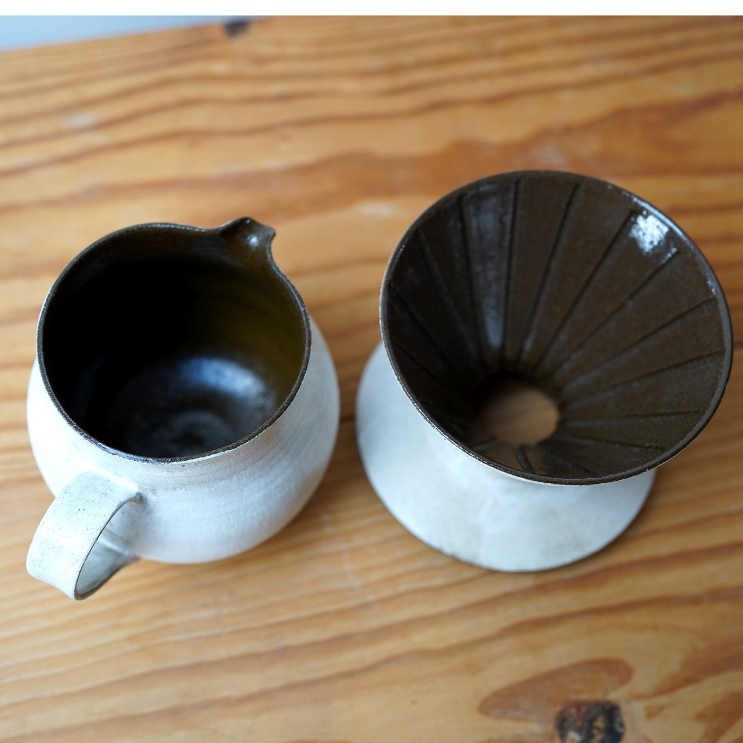 Ceramic Coffee dripper set