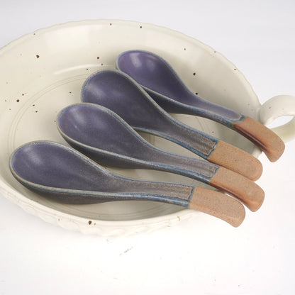 Purple Soup Spoon