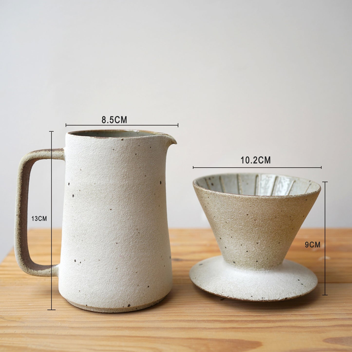 Ceramic Pour Over Coffee Server with Dripper