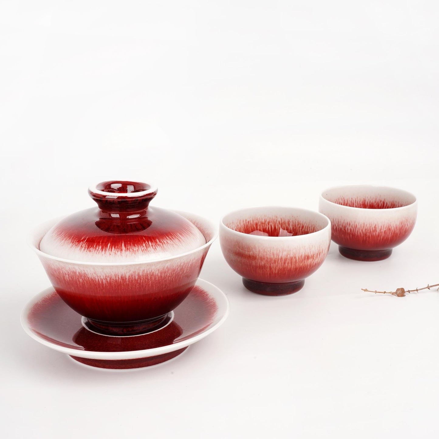 Langyao Hong Gaiwan Tea Set