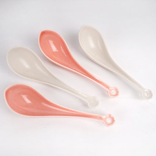 Chinese Ceramic Spoon Set