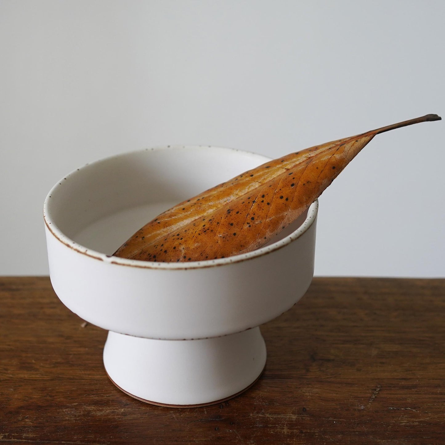 Zen Ikebana Ceramic Bowl