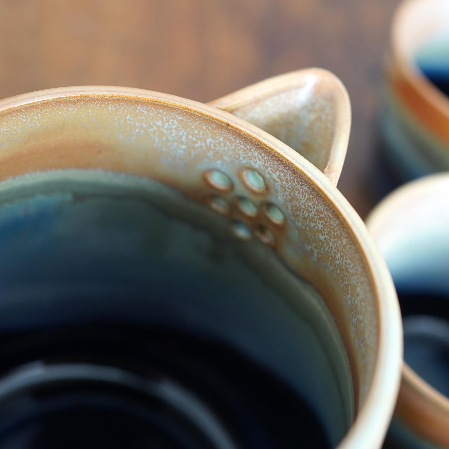 Blue Ceramic Pour Over