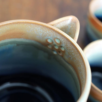 Blue Ceramic Pour Over