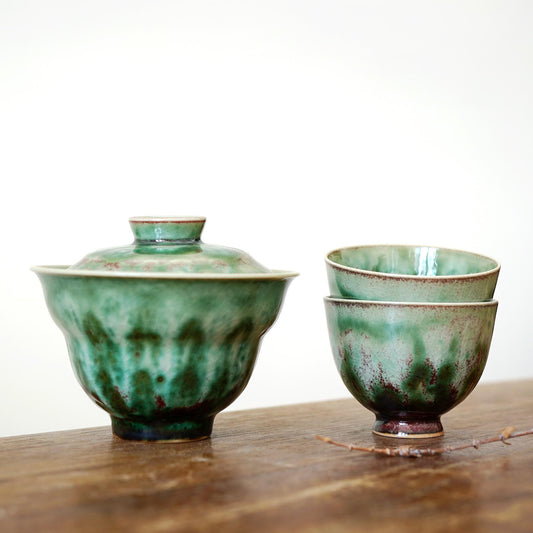 Handmade Chinese Gaiwan Tea Set